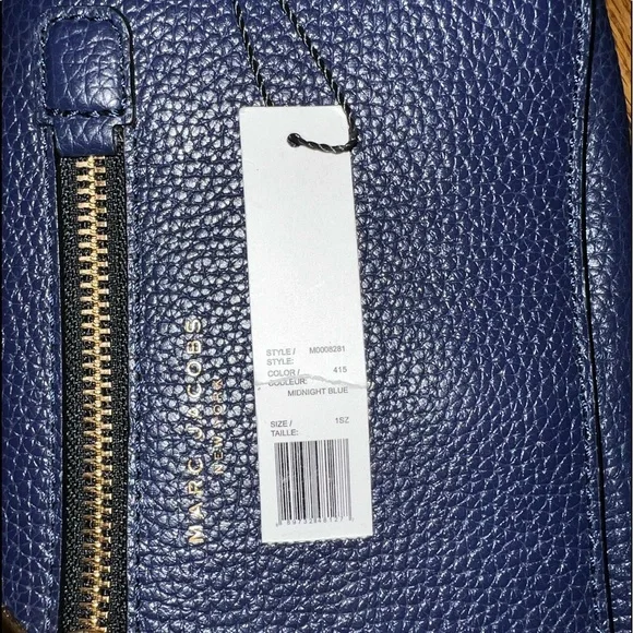NWT Marc Jacobs midnight blue cross body bag - Picture 3 of 8